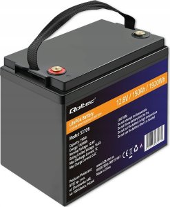 Qoltec Akumulator LiFePO4 Litowo-Żelazowo-Fosforanowy | 12.8V | 150Ah | 1920Wh| BMS 1