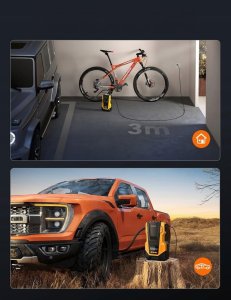 Kompresor samochodowy Feegar Kompresor Samochodowy 12V 230V SPRĘŻARKA POMPKA PRZENOŚNA do Kół LED 6