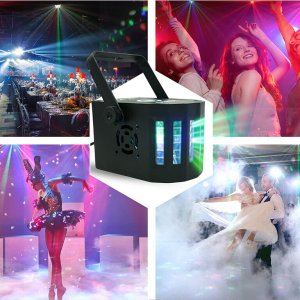 LIGHT4ME DERBY MINI V2 efekt disco oświetlenie DJ na imprezę 1