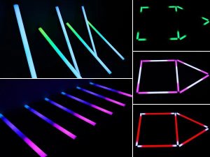 LIGHT4ME WASH TUBE BAR listwa oświetleniowa 144x0,3W SMD 5050 RGB LED 3w1 2