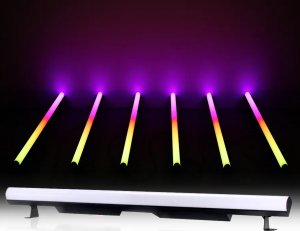 LIGHT4ME WASH TUBE BAR listwa oświetleniowa 144x0,3W SMD 5050 RGB LED 3w1 3