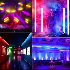 LIGHT4ME WASH TUBE BAR listwa oświetleniowa 144x0,3W SMD 5050 RGB LED 3w1 4