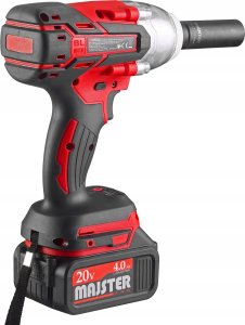 Klucz Udarowy Do Kół 1/2 Bezszczotkowy Mocny 2x Bateria 4Ah 750Nm 20V Aku 3