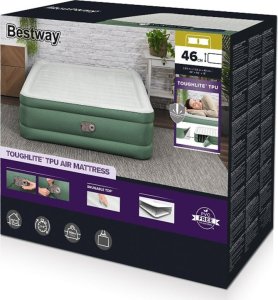 Bestway Bestway Dmuchany materac dwuosobowy samopompujący 203x152x46cm 69646 13