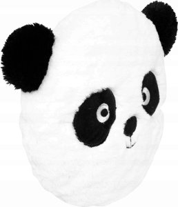 Okrągła poduszka PANDA z uszami, Ø 27 cm 1