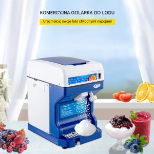 Profesjonalna Maszyna do Kruszenia Lodu 120 kg/h 7