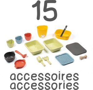 Smoby Life Kuchnia do zabawy wodą i piaskiem 11