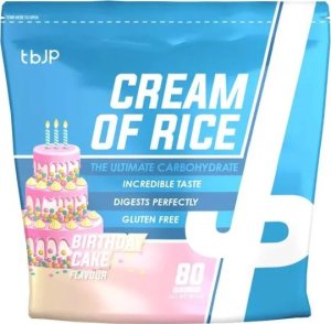 Trained by JP - Kleik Ryżowy, Cream of Rice, Birthday Cake, Proszek, 2000g 1