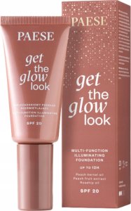 PAESE_Get The Glow Look wielozadoniowy podkład rozświetlający 3N Warm Beige 30ml 3