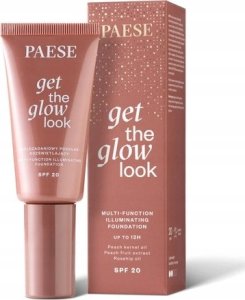 PAESE_Get The Glow Look wielozadoniowy podkład rozświetlający 4W Medium Beige 30ml 1