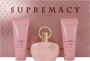 SET AFNAN Supremacy Pink EDP spray 100ml + SHOWER GEL 100ml + BODY LOTION 100ml 1
