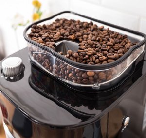 Ekspres przelewowy Gastroback Grind & Brew Pro Thermo, Drip coffee maker, 1 L, Coffee beans, Ground coffee, Built-in grinder, 850 W, Black, Stainless steel 5
