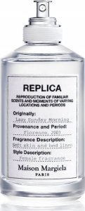 Maison Margiela Maison Margiela Replica Lazy Sunday Morning Edt Fl100ml, Unisex, 100 ml, Non-refillable bottle, Aldehyde, Lily of the valley, Pear, Iris, Orange blossom, Rose, Patchouli, White musk 3