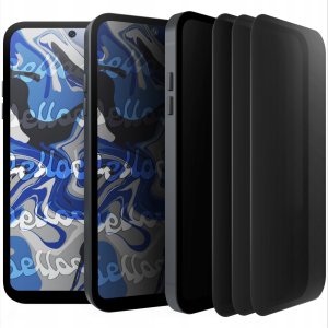 [3-pak] Szkło Hartowane Do Xiaomi 14T / 14T Pro (Antyszpiegowskie, 9H) 1