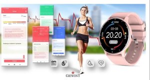 Smartwatch Giewont Smartwatch Giewont Sport Around GW120-1 - Powder Pink 8