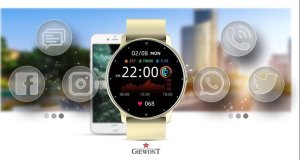 Smartwatch Giewont Smartwatch Giewont Sport Around GW120-6 - Ivory Effect 6