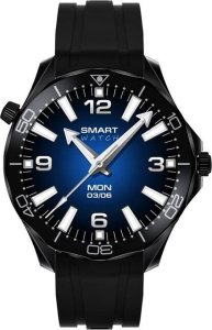 Smartwatch Giewont Smartwatch Veltori VT150-1 Czarny Pasek Silikonowy + Czarna Bransoleta 2