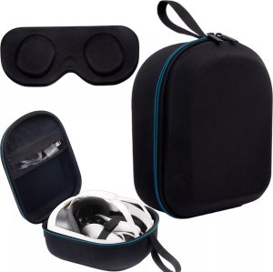 Etui ochronne do Oculus Meta Quest 3 Alogy Hard Case obudowa pokrowiec na okulary gogle VR + ochrona okularu Czarne 1