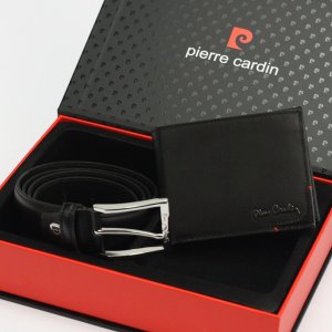Zestaw prezentowy 11: PASEK + PORTFEL PIERRE CARDIN 1