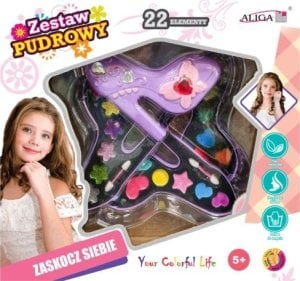 Zestaw pudrowy ZP-2609 18 cieni, 1 szminka, 3 pędzelki PROMO EDUKAMP 1