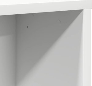 Regał, biały, 60x24x76,5 cm, materiał drewnopochodny 9