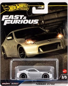Mattel Hot Wheels Premium Nissan 370Z - Szybcy i Wściekli 1:64 1