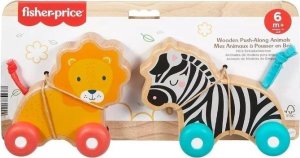 Fisher Price Zwierzątka drewniane do pchania EDUKAMP 1