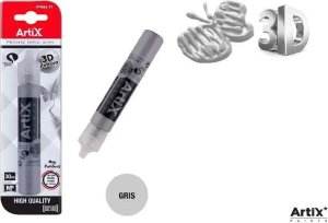 Farba strukturalna 3D szary 30ml EDUKAMP 1