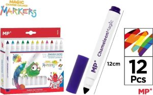 Flamastry magiczne kameleon 12 kolorów EDUKAMP 1