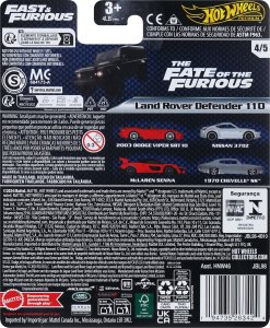 Mattel Hot Wheels Premium Land Rover Defender 110 1:64- Szybcy i Wściekli 2