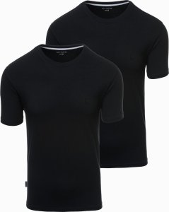 Zestaw męskich t-shirtów z okrągłym dekoltem - czarna V5 Z101 XL 1