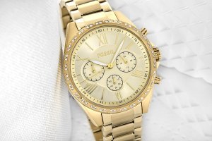 Zegarek Damski Fossil Modern Courier Chronograph BQ3378 + BOX 4