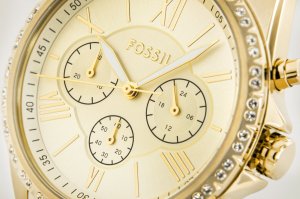Zegarek Damski Fossil Modern Courier Chronograph BQ3378 + BOX 5