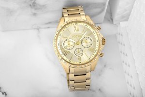 Zegarek Damski Fossil Modern Courier Chronograph BQ3378 + BOX 6