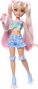 Lalka Barbie Mattel Dream Besties Malibu na wrotkach (JFX96) 2