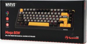 Klawiatura Marvo Meqa 80W Strawberry Jam (KG958W) 7