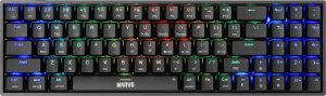 Marvo SHOGO 78, klawiatura US, do gry, przewodowa (USB), czarna, mechaniczna, pod�wietlenie 1