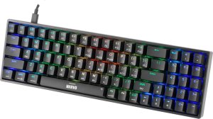 Marvo SHOGO 78, klawiatura US, do gry, przewodowa (USB), czarna, mechaniczna, pod�wietlenie 6