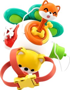 Kostka Edukacyjna Zabawka Dla Dzieci Sensoryczna Kolorowa Piłka Rozwojowa 3