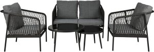 ZESTAW MEBLI OGRODOWYCH 5 CZEŚCIOWY MEDIOLAN 2