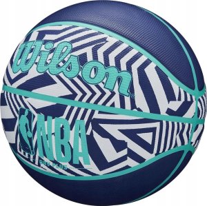 PIŁKA DO KOSZYKÓWKI WILSON NBA DRV PLUS DAZZLE CAMO BSKT INDIGO R.5 4