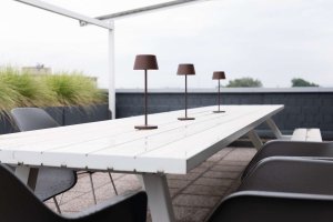 MAUL 8190877 lampa stołowa LED F Brązowy 4