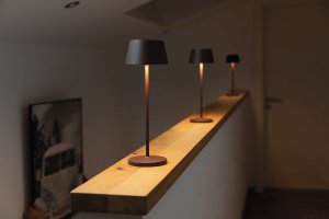 MAUL 8190877 lampa stołowa LED F Brązowy 7