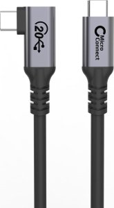 Kabel USB MicroConnect USB-C - USB-C 0.5 m Czarny (USB3.2CC005-A) 2