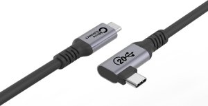 Kabel USB MicroConnect USB-C - USB-C 0.5 m Czarny (USB3.2CC005-A) 3