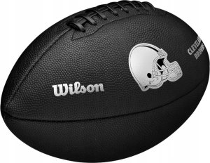 Wilson NFL Team Metallic Premiere Cleveland Browns Ball WF4015808XB Czarne 9 4