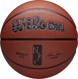 Wilson NBA Authentic City New York Ball WZ2016001XB Pomarańczowe 7 1