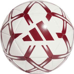 Piłka nożna adidas Starlancer Club biało-bordowa JH3745 4 1