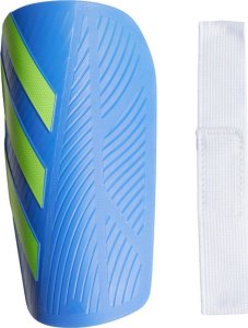 Ochraniacze piłkarskie dla dzieci adidas Tiro Club niebiesko-limonkowe JM4204 L 1