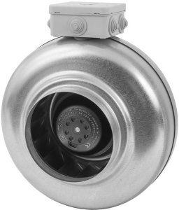 Duct fan AKM125, DN125, 400 m3/h 1